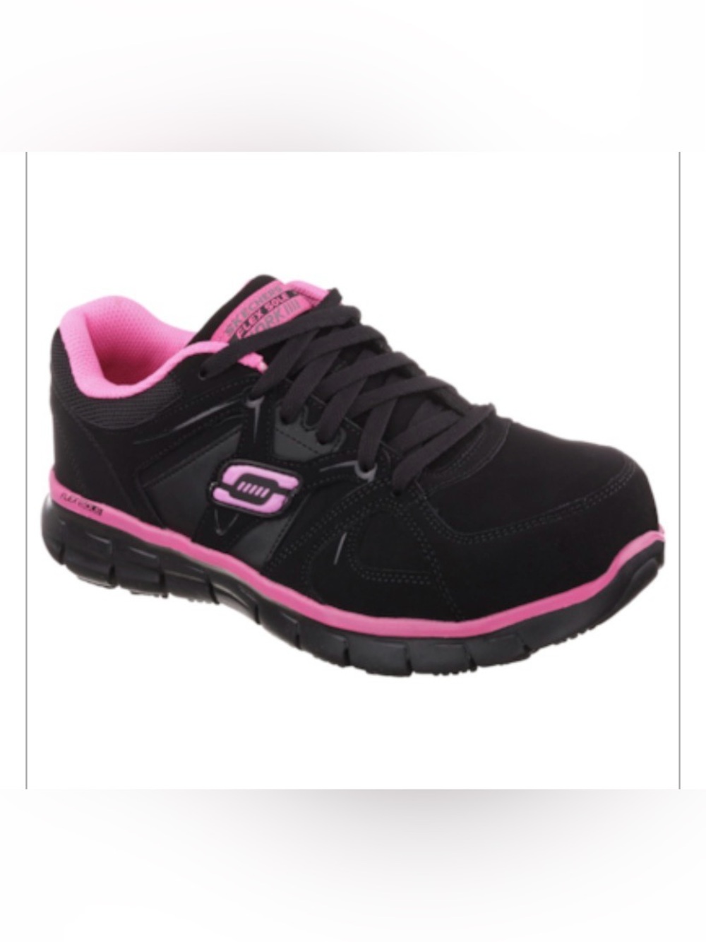 SKECHERS® WORK SYNERGY SANDLOT ATHLETIC ALLOY TOE WORK SHOE, WOMEN'S